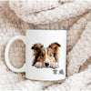 【馬克杯】喜樂蒂牧羊犬- 狗狗躲貓貓系列| MIT | 客製印刷 | 免費修圖 | 1個都能客製化 - 科研美學 SciMart