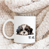 【馬克杯】哈巴犬- 狗狗躲貓貓系列| MIT | 客製印刷 | 免費修圖 | 1個都能客製化 - 科研美學 SciMart